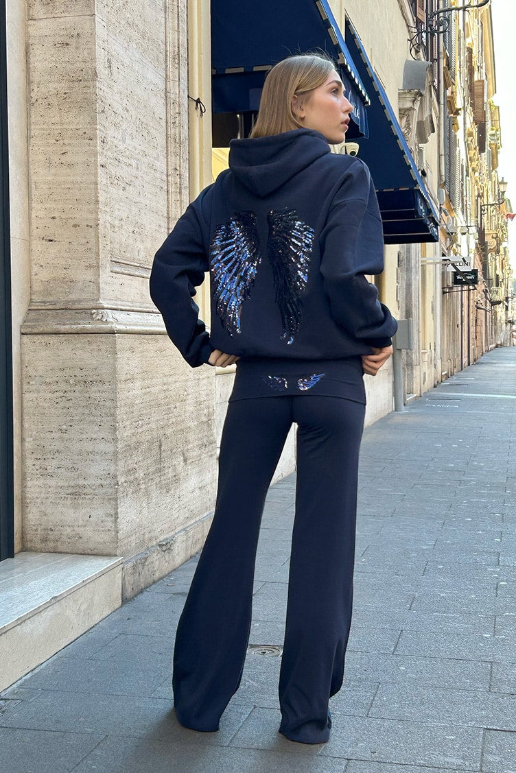 Sub | Wings Hoodie and Cuffed Pants Set